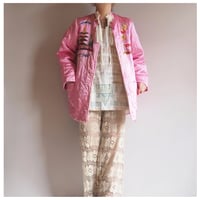 50〜60s chinese embroidered quilt jacket (PK)