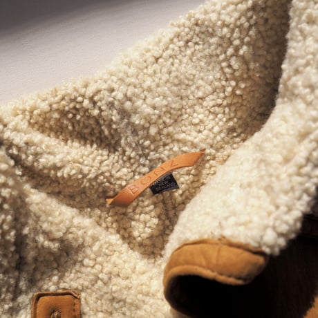 made in New Zealand "BONZ" mouton coat