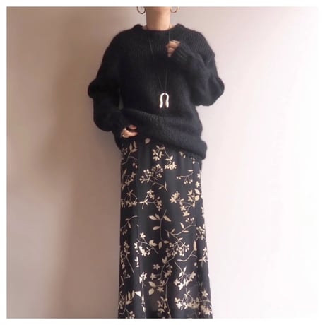 "Rafaella" oversized mohair sweater