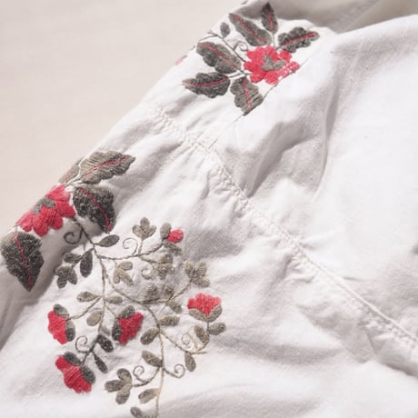 vintage ukrainian embroidered midi dress