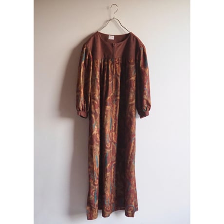 70s "Twilight" abstract house maxi dress