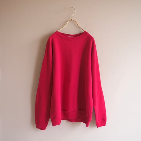 90s "Tultex" vivid pink plain sweat