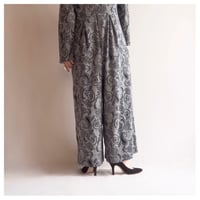 "PETER KEYLOUN" paisley knit jumpsuits