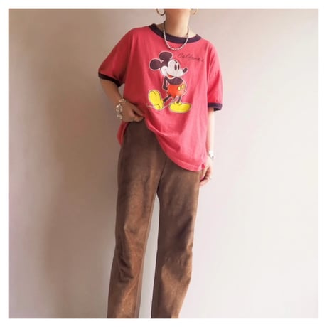 90s "Velva Sheen" mickey ringer t-shirts