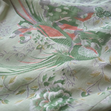 60s〜 floral sheer maxi dress
