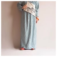 "LA SANA" floral textured house maxi dress