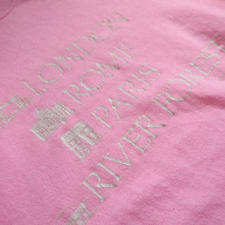 80〜90s "Basset Walker" print sweat