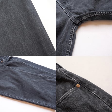 90s made in USA Levi's 501 cut off denim pants