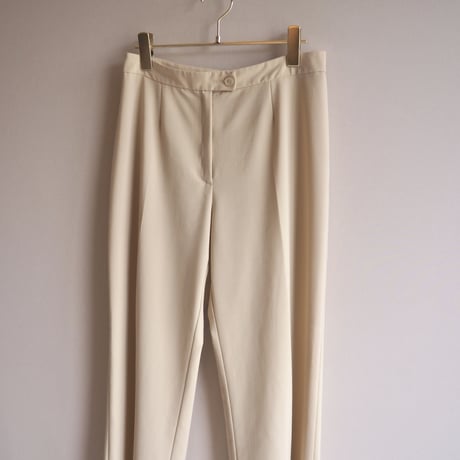 made in Finland beige wide pants