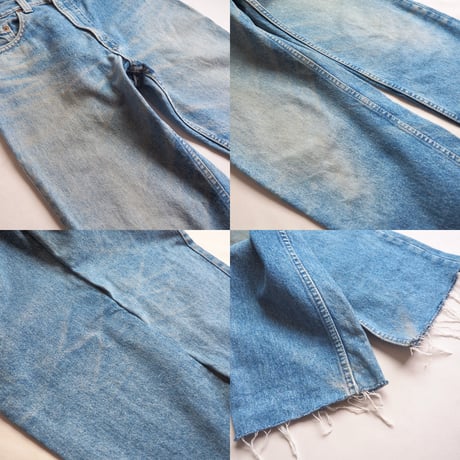 90s made in USA Levi's 510 cutoff denim pants