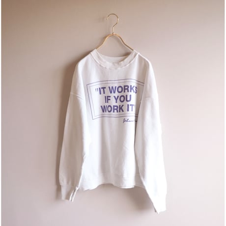 90s "Fruit Of The Loom" print sweat