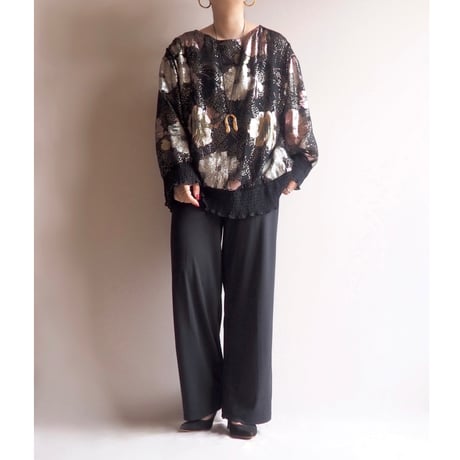 "Ann Taylor" black wide pants