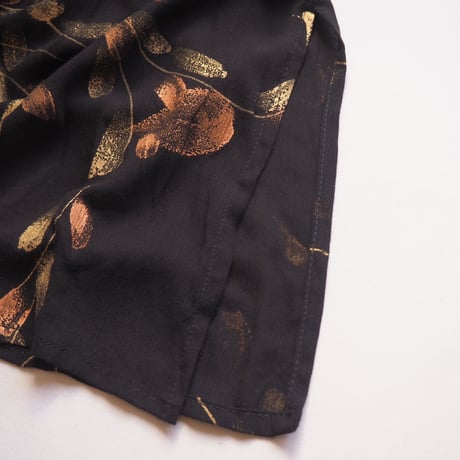 vintage made in India cotton abstract maxi dress
