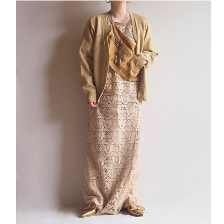 "Willow Ridge" metallic knit cardigan