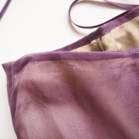 vintage lavender silk maxi skirt