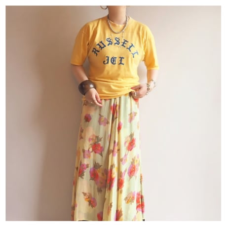 80〜90s print football t-shirts