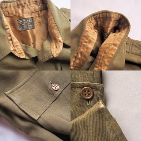 40s US army officers wool shirts