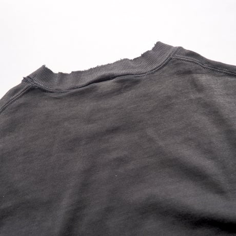 90s damage college print sweat