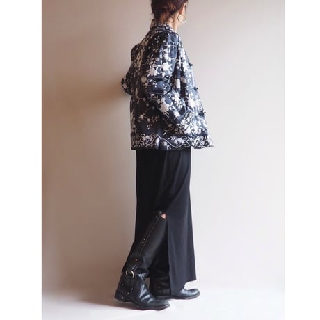 "Brownstone Studio" floral embroidered jacket