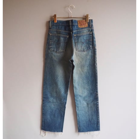 90s made in USA Levi's 510 cutoff denim