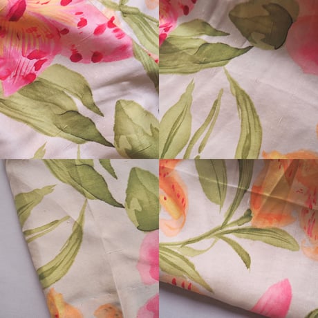 ”DANA BUCHMAN" floral silk pants