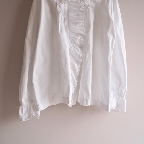 1900s〜 edwardian ruffle lace night blouse