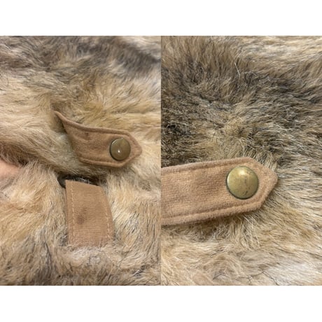 70s "Country Pacer" faux fur vest
