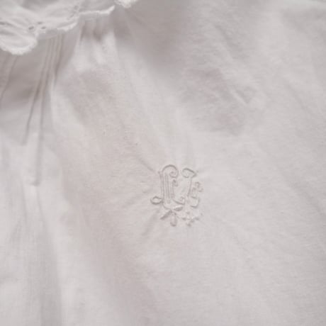 1900s〜 edwardian ruffle lace night blouse