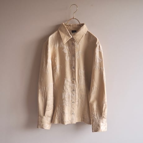 "GIANFRANCO FERRE" floral textured jacket
