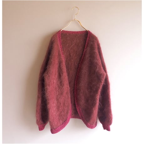 vintage mohair design cardigan
