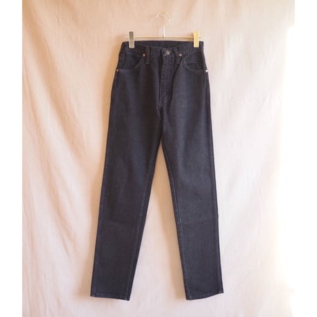 80s wrangler black denim pants