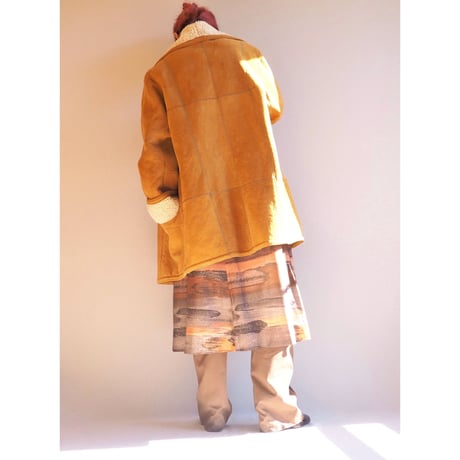 made in New Zealand "BONZ" mouton coat