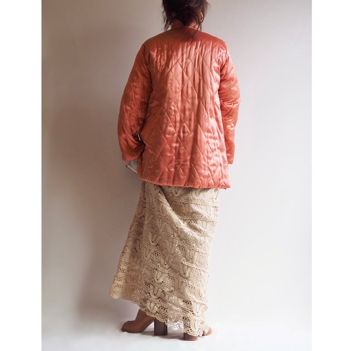 50〜60s chinese embroidered quilt jacket (CP) |