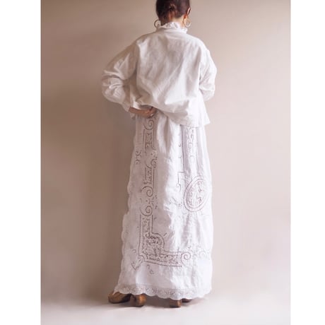 original remake lace maxi skirt