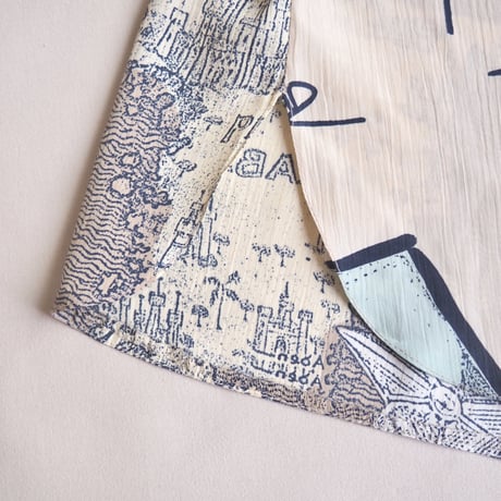 "HARDOB" abstract print blouse
