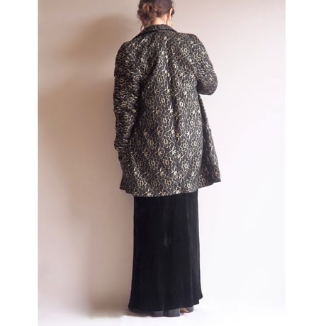 80〜90s lace tailored jacket