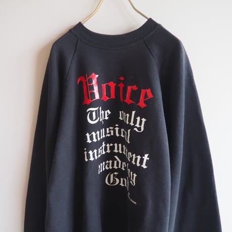 90s "Hanes" print sweatshirt