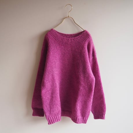 "Rafaella" oversized mohair sweater (PU)