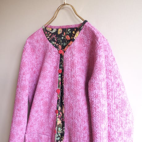 vintage reversible floral × paisley jacket