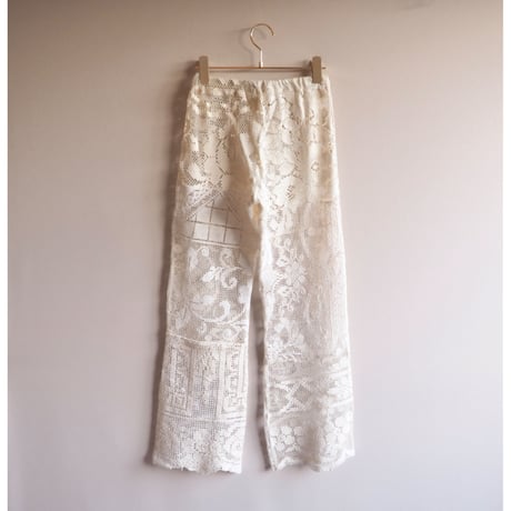 original remake patchwork lace pants (C)