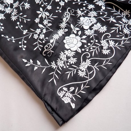 "Brownstone Studio" floral embroidered jacket