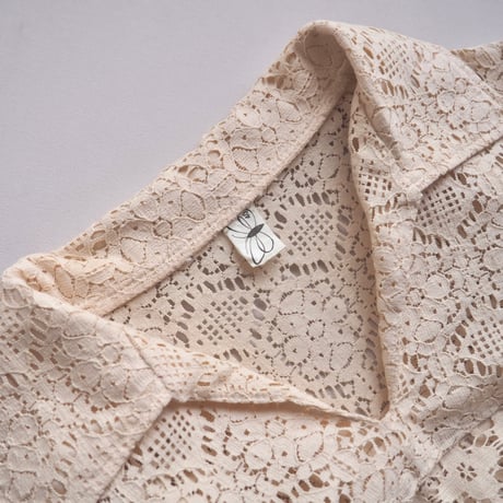 made in Finland lace blouse