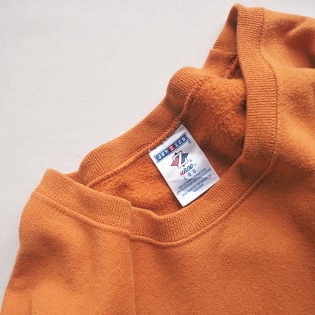 "JERZEES" orange oversized plain sweat