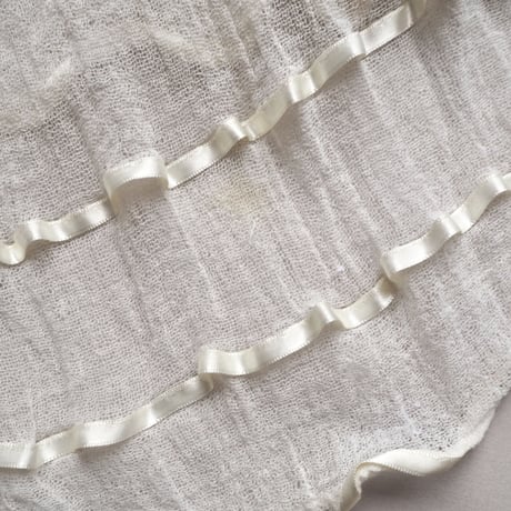 Greece ivory gauze blouse