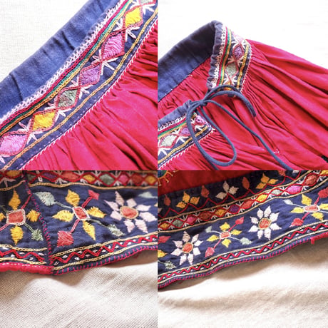 vintage banjara embroidered skirt