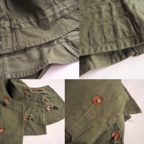 60s Dutch Army "NATO" field jacket hood