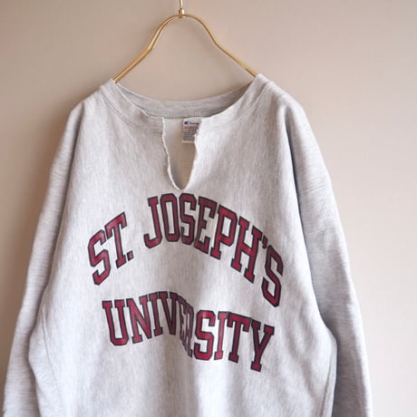 90s champion reverse weave college print sweat