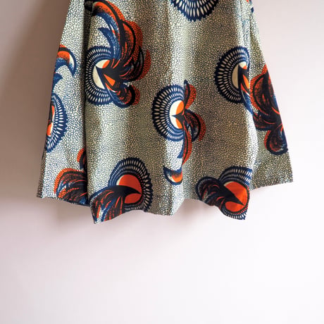 vintage african batik blouse