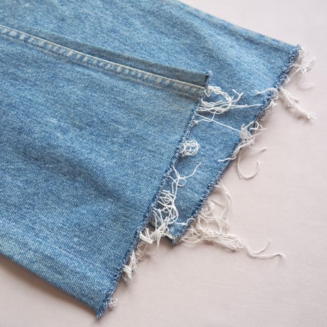 90s made in USA Levi's 646 cutoff denim