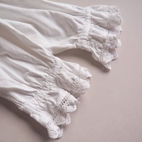1900s〜 edwardian ruffle night blouse